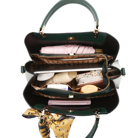 "Giulietta – Elegant Everyday PU Leather Handbag, Versatile Shoulder & Crossbody Style for Women"