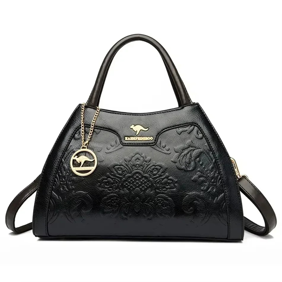Giulietta Luxury Soft Leather Handbags — Fashionable Print, Large Capacity Shoulder & Crossbody Bags