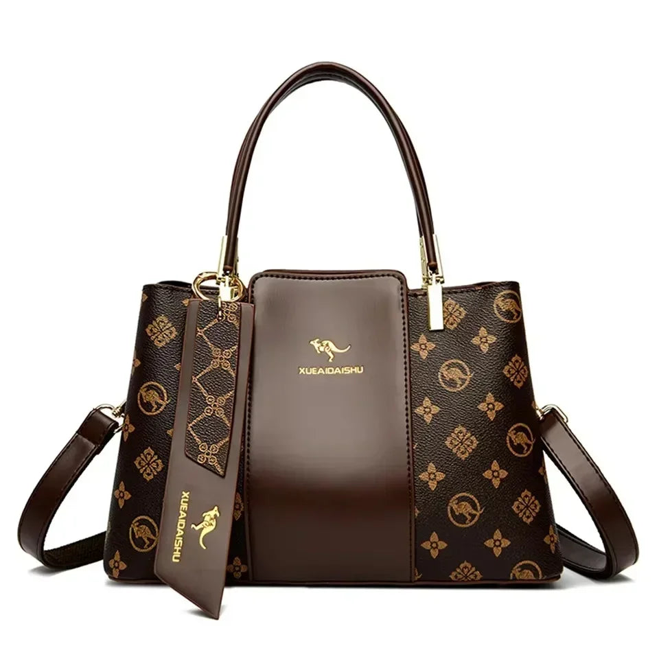 Giulietta Luxury Soft Leather Handbags — Fashionable Print, Large Capacity Shoulder & Crossbody Bags