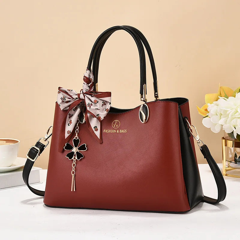 "Giulietta – Elegant Everyday PU Leather Handbag, Versatile Shoulder & Crossbody Style for Women"