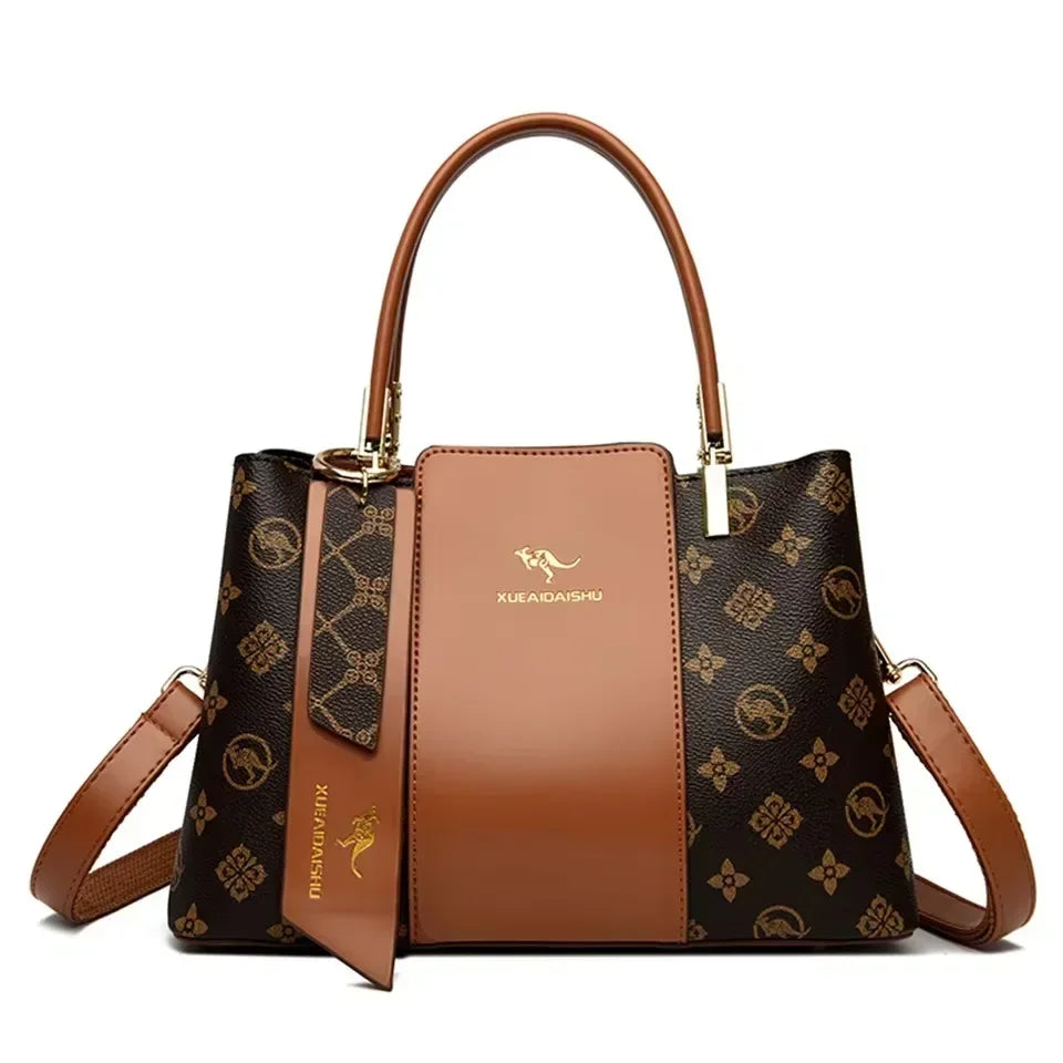 Giulietta Luxury Soft Leather Handbags — Fashionable Print, Large Capacity Shoulder & Crossbody Bags