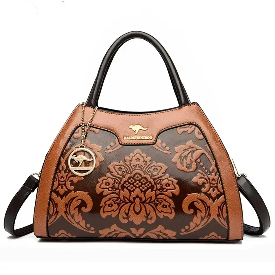 Giulietta Luxury Soft Leather Handbags — Fashionable Print, Large Capacity Shoulder & Crossbody Bags