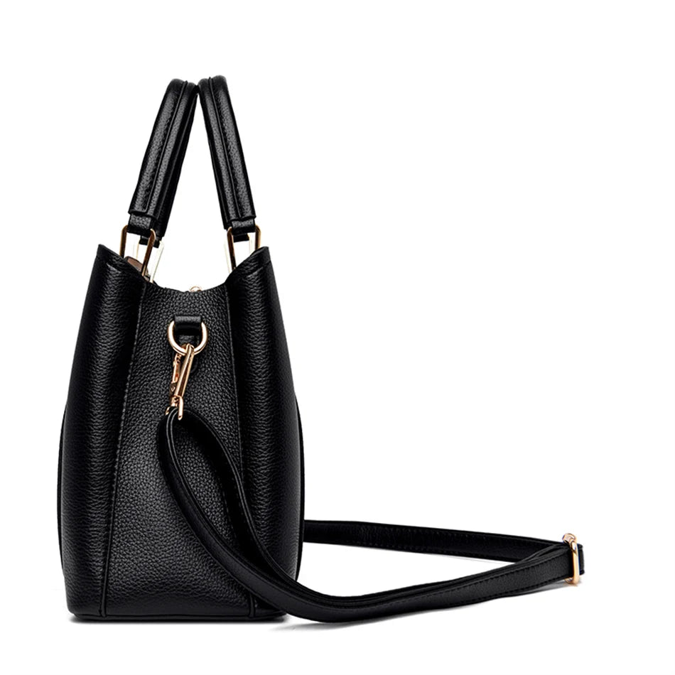 Giulietta – Premium CityStyle Leather Bag with Triple Compartments, Spacious Women’s Tote & Crossbody