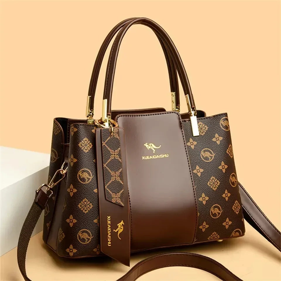 Giulietta Luxury Soft Leather Handbags — Fashionable Print, Large Capacity Shoulder & Crossbody Bags