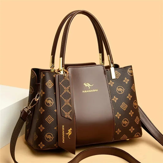Giulietta Luxury Soft Leather Handbags — Fashionable Print, Large Capacity Shoulder & Crossbody Bags