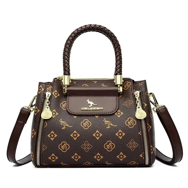 Giulietta Luxury Soft Leather Handbags — Fashionable Print, Large Capacity Shoulder & Crossbody Bags