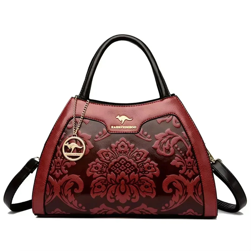 Giulietta Luxury Soft Leather Handbags — Fashionable Print, Large Capacity Shoulder & Crossbody Bags