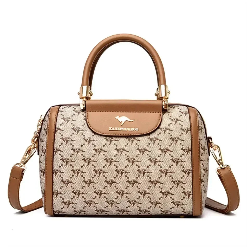 Giulietta Luxury Soft Leather Handbags — Fashionable Print, Large Capacity Shoulder & Crossbody Bags