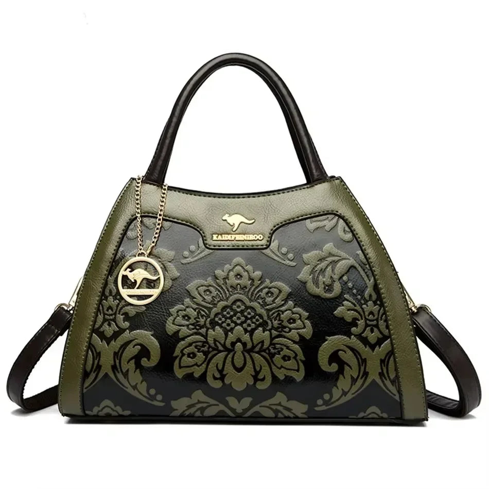 Giulietta Luxury Soft Leather Handbags — Fashionable Print, Large Capacity Shoulder & Crossbody Bags