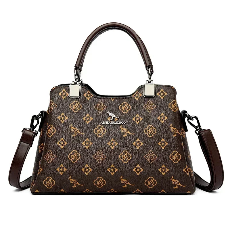Giulietta Luxury Soft Leather Handbags — Fashionable Print, Large Capacity Shoulder & Crossbody Bags