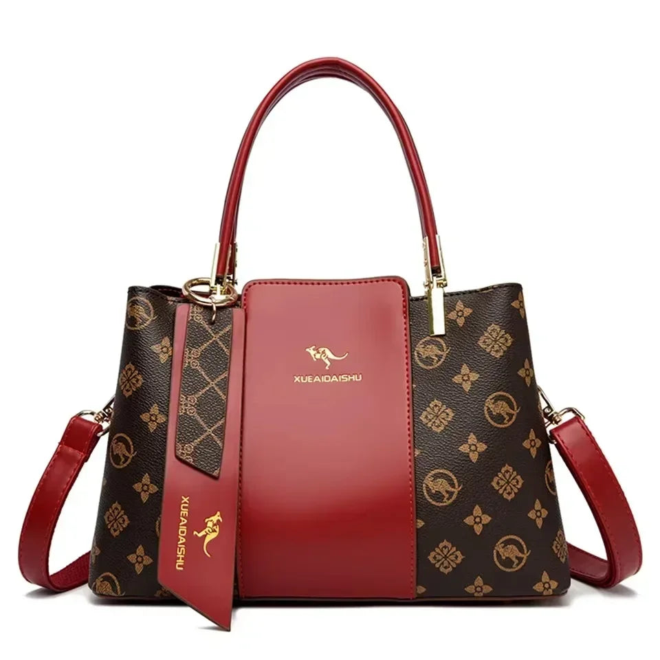 Giulietta Luxury Soft Leather Handbags — Fashionable Print, Large Capacity Shoulder & Crossbody Bags