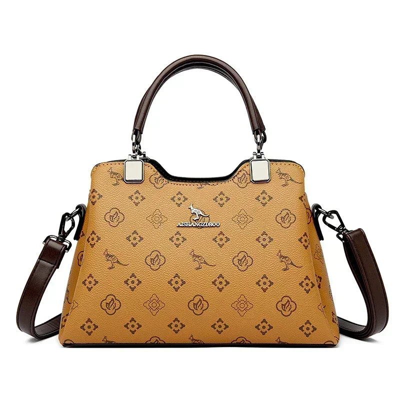 Giulietta Luxury Soft Leather Handbags — Fashionable Print, Large Capacity Shoulder & Crossbody Bags