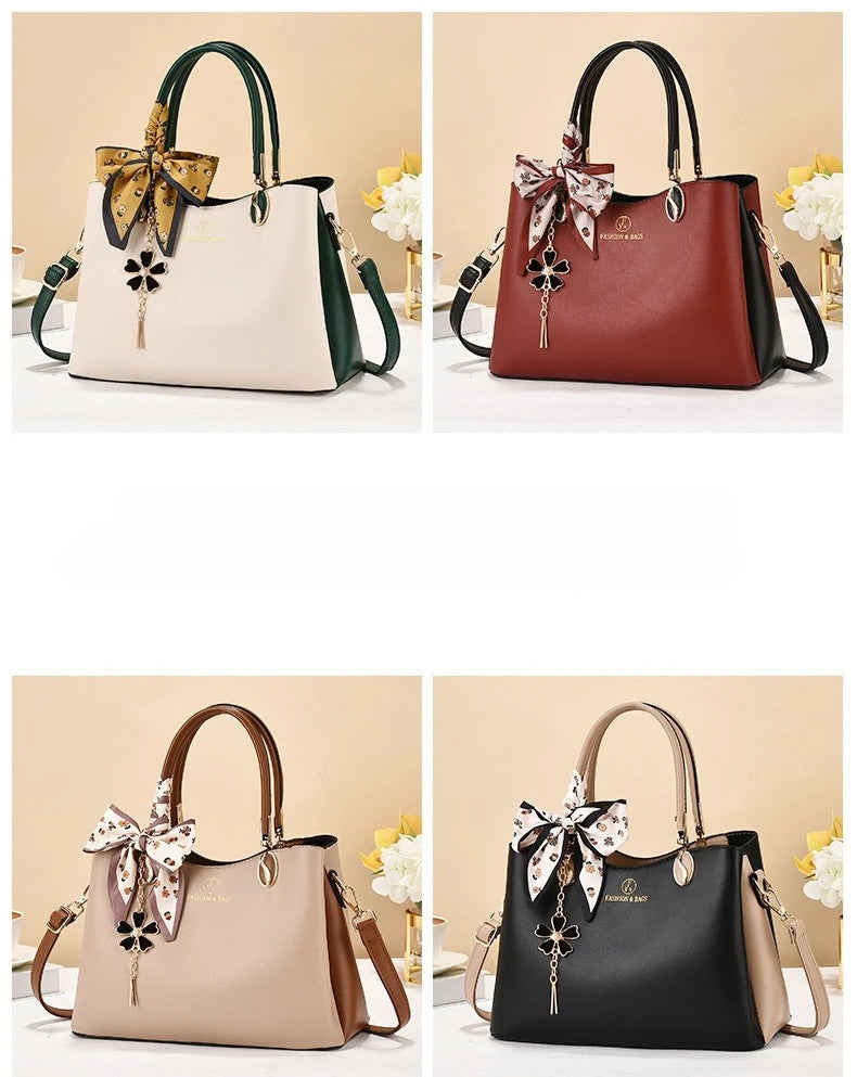 "Giulietta – Elegant Everyday PU Leather Handbag, Versatile Shoulder & Crossbody Style for Women"